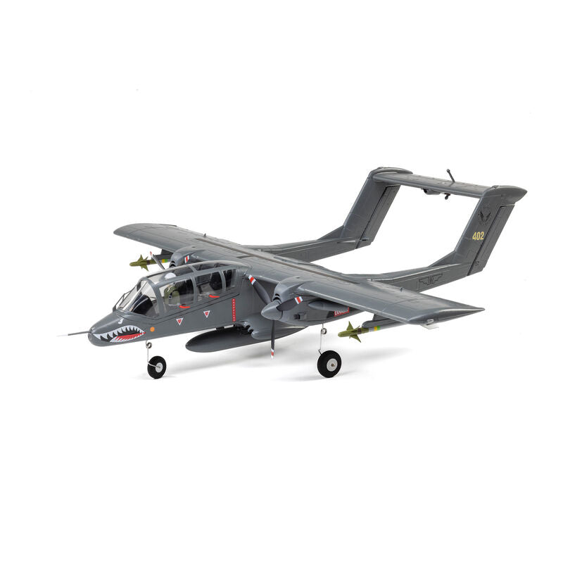 EFLITE EFLU35050 Micro OV-10 Bronco 645mm BNF Basic with AS3X and SAFE Select