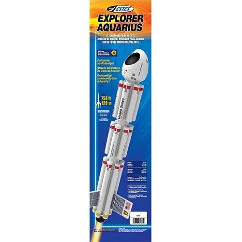 ESTES 7253 Explorer Aquarius kit skill level 4