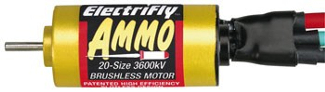 GREAT PLANES GPMG5000 Ammo Brushless Motor 20-Size 3600KV
