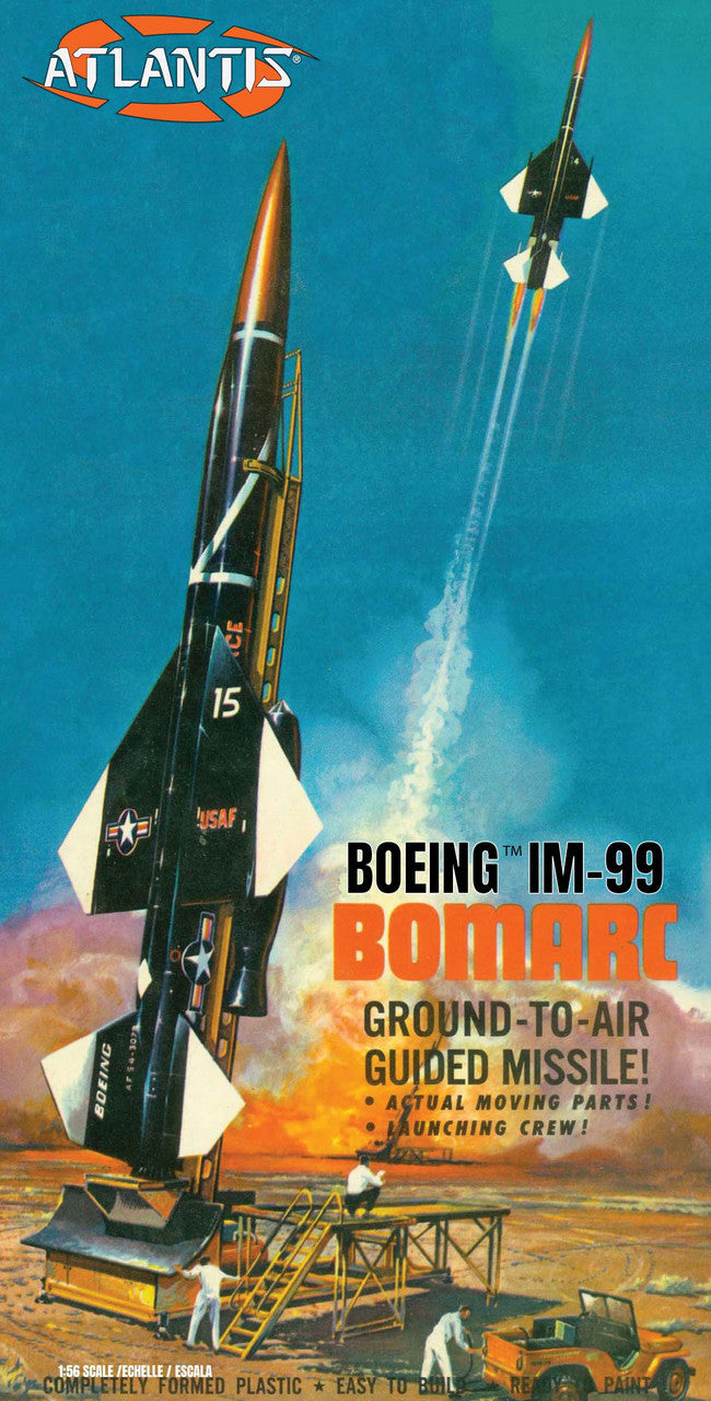ATLANTIS H1806 Boeing IM-99 Bomarc Missile with Launch Platform 1/56 scale