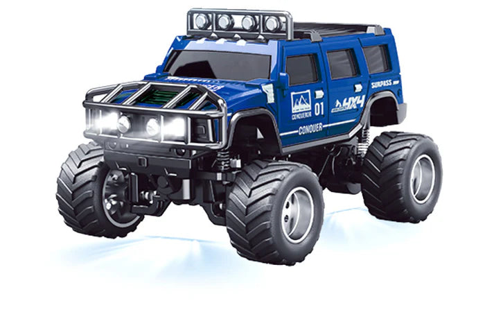 RC PRO HG4-271 RED 1/64 R/C Hummer RC Car With APP control