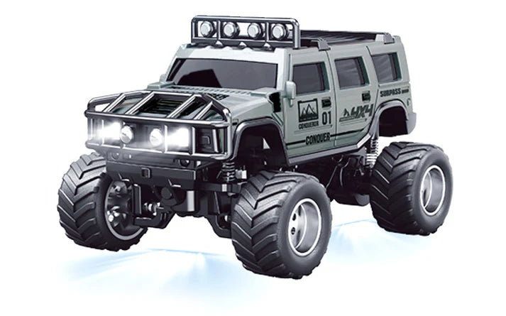RC PRO HG4-271 RED 1/64 R/C Hummer RC Car With APP control