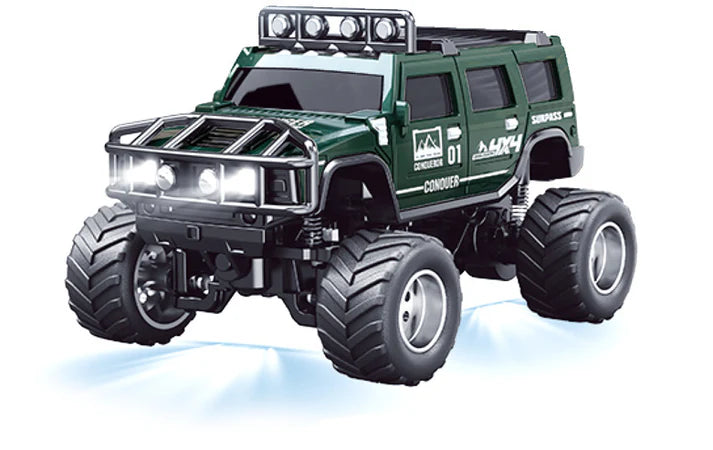 RC PRO HG4-271 RED 1/64 R/C Hummer RC Car With APP control