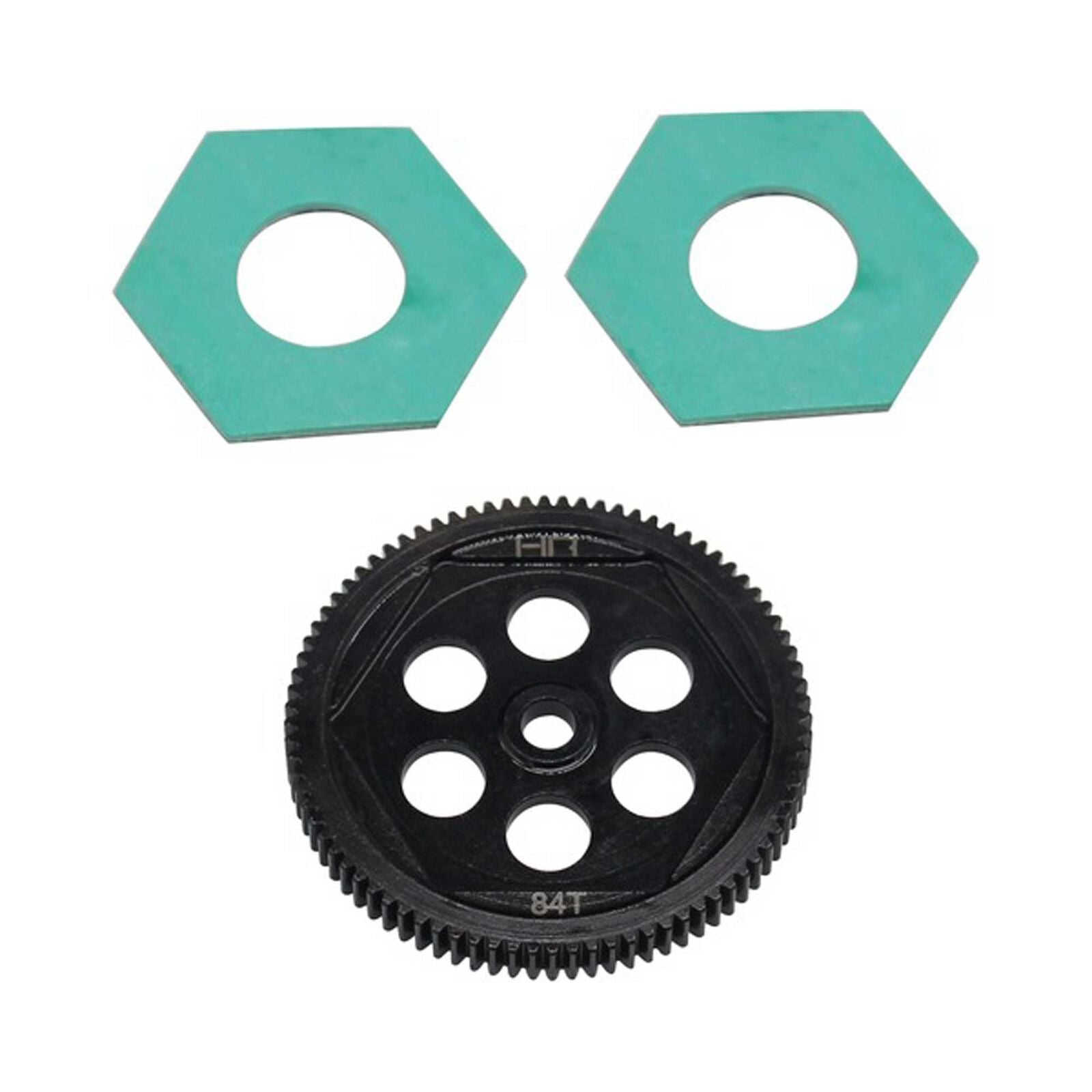 HOT RACING STTX848 Steel Spur Gear & Slipper Pads, 48p 84t: 22S