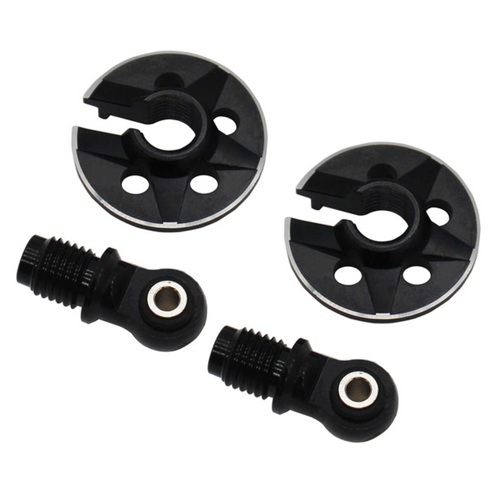 HOT RACING TFF154X01 Locking Aluminum Shock End: ARRMA 4S V2 BLX Trucks