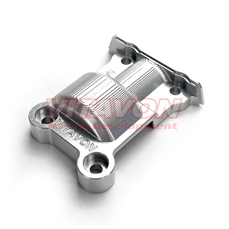 VITAVON XMAXX69 SILVER Small Gear Box Cover For X-MAXX XRT