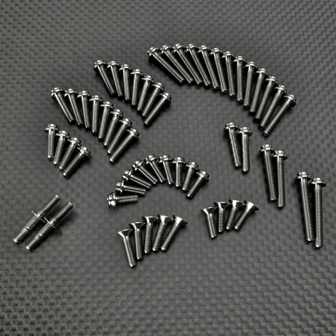 R1WURKS 900051 (B7 Series) Titanium Upper Screw Set