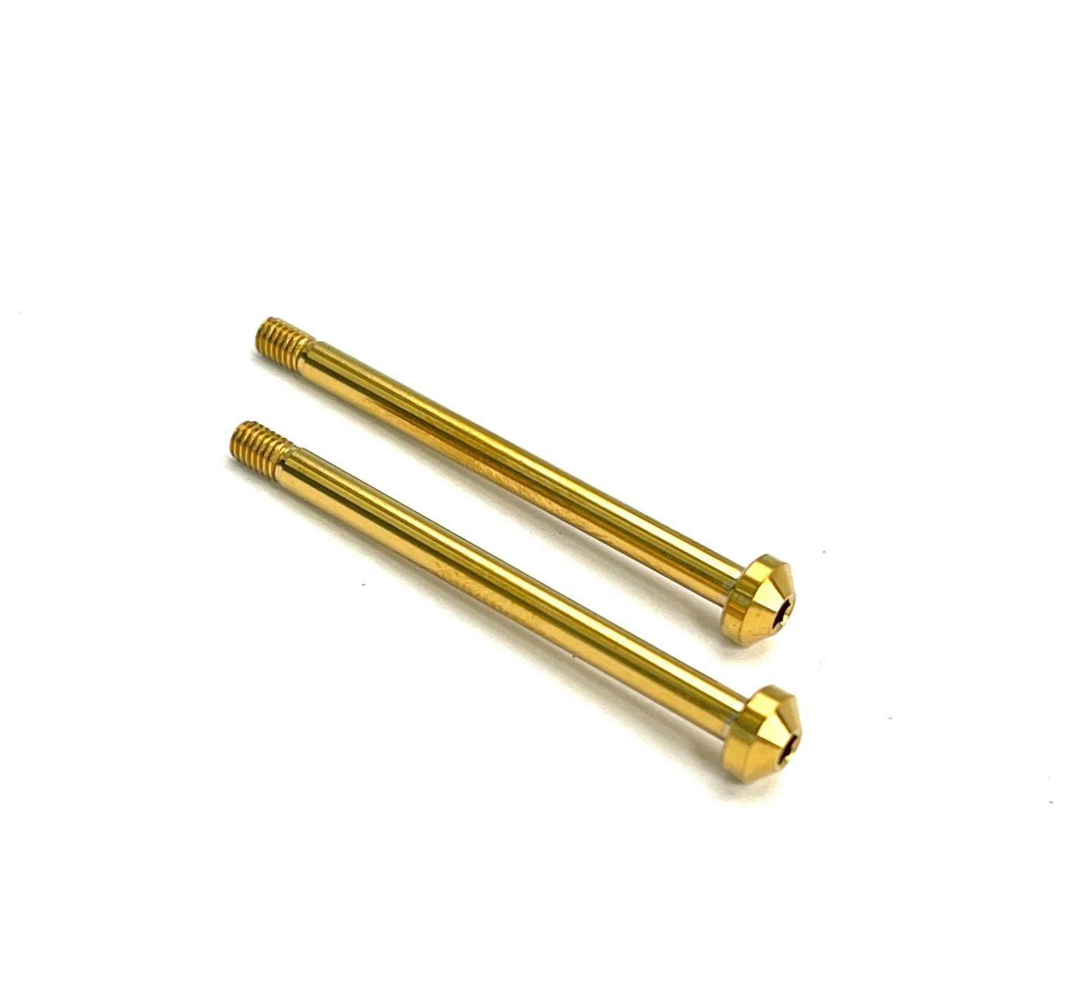R1WURKS 990058  Rear Outer Hinge Pins, Titanium (Titanium Nitride Coated)