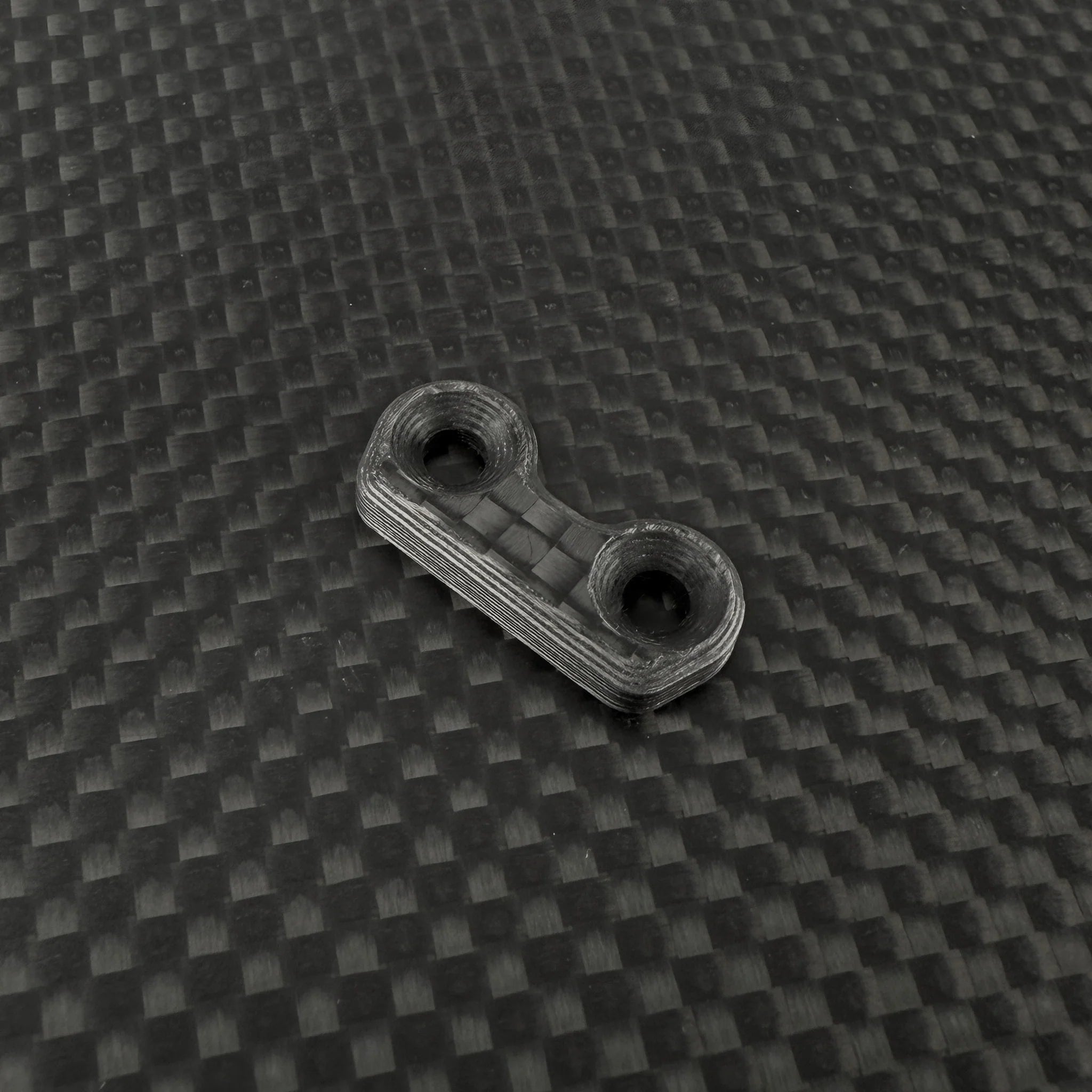 R1WURKS 900160-M (B7 Series) Carbon Fiber Wing Button, Front