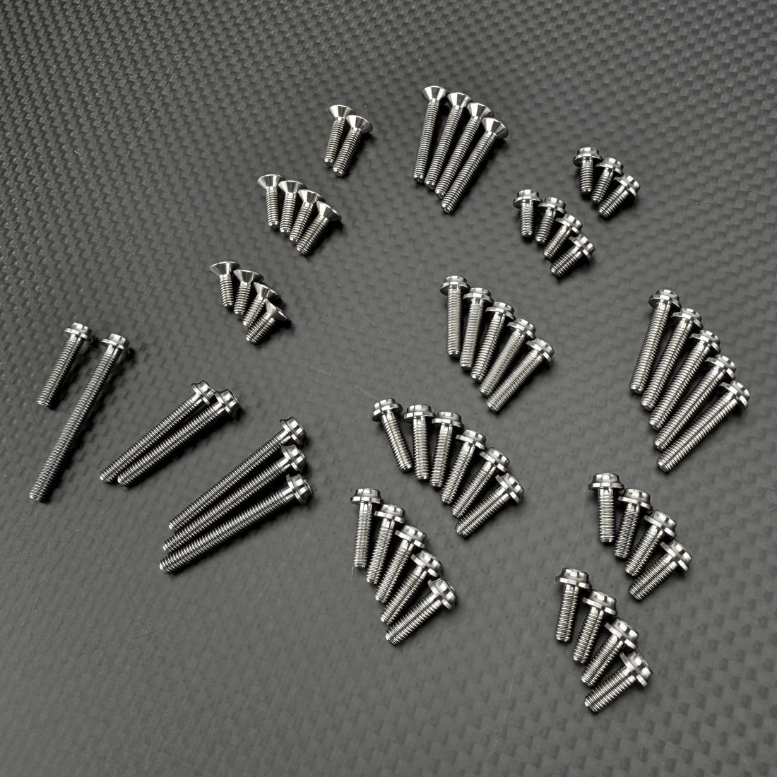 R1WURKS 900178 (22X Series) Titanium Upper Screw Set
