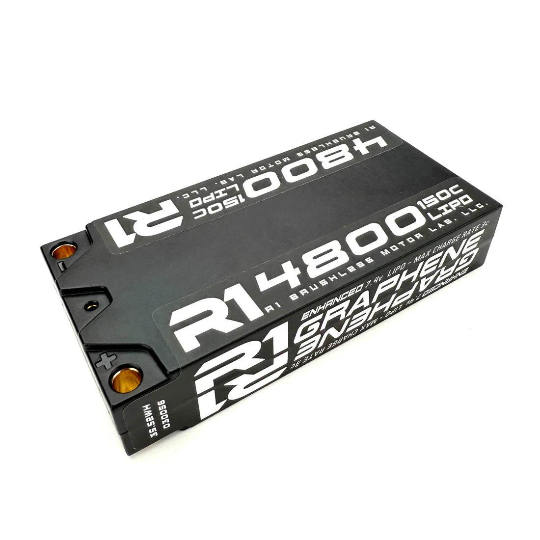 R1WURKS 030056 4800mah 150C 7.4V 2s LCG Shorty