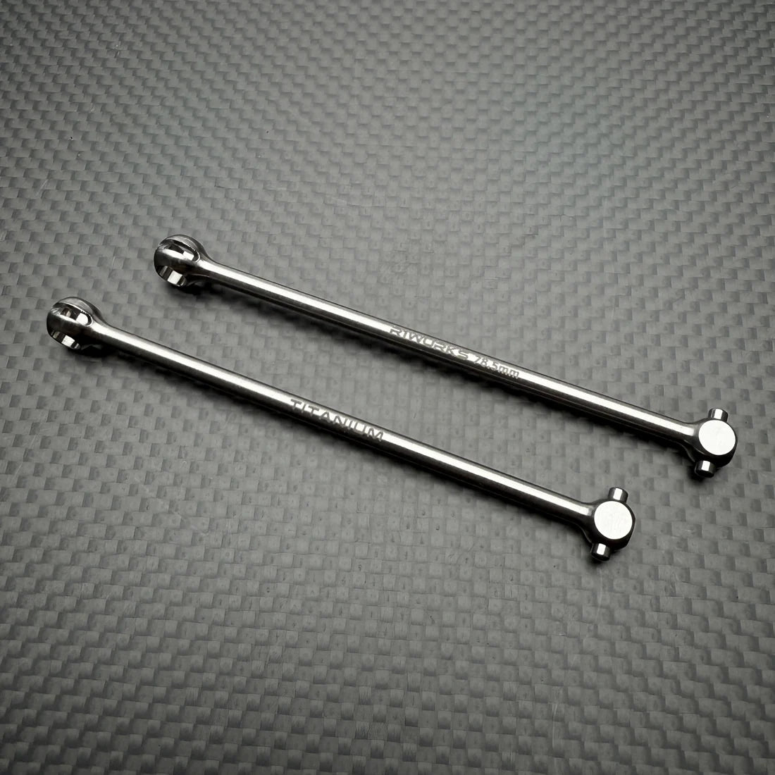 R1WURKS 900205 (Fits B84 Series) Ultra-lightweight Titanium HD CVA Bones, 78.5mm
