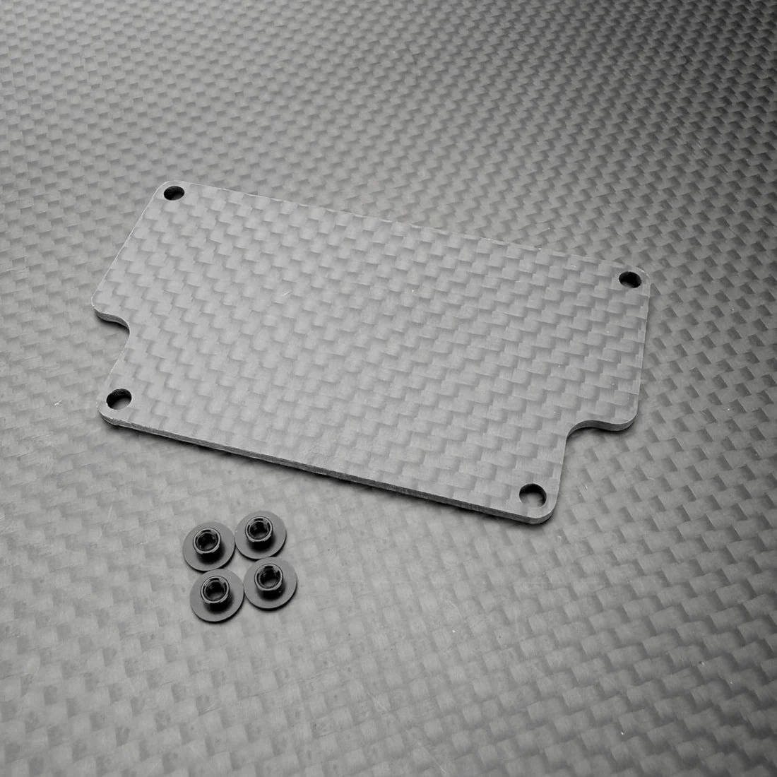 R1WURKS 920132 R1B ESC Plate, Carbon Fiber