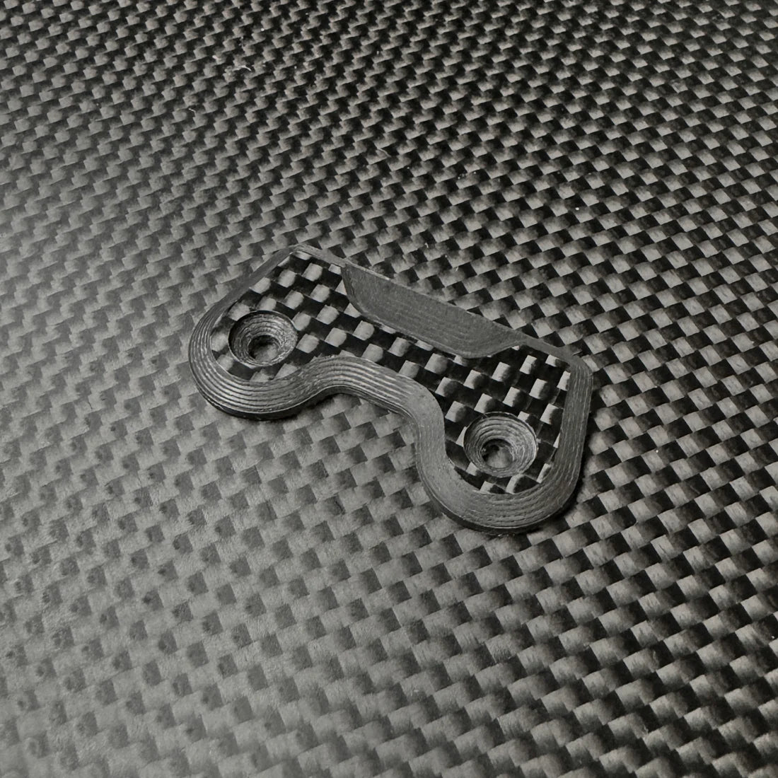 R1WURKS 920279-F R1B Rear Wing Washer, Carbon (Forged)