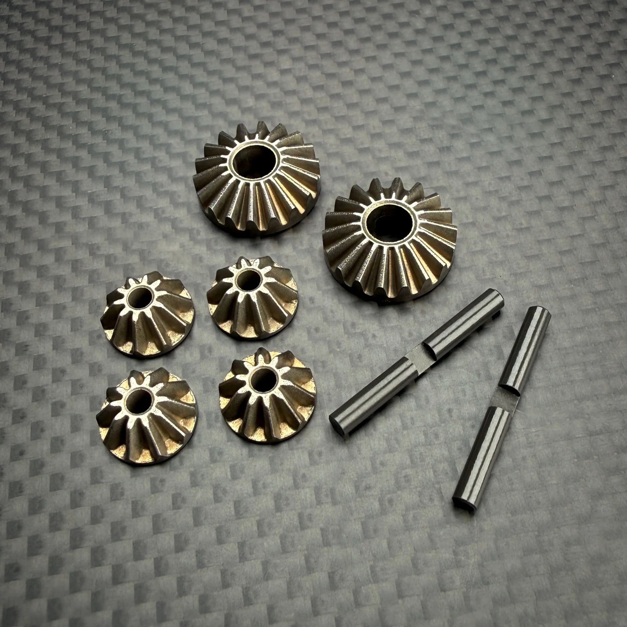 R1WURKS 920322 R1B Metal Differential Internal Gears and Crosspin Set