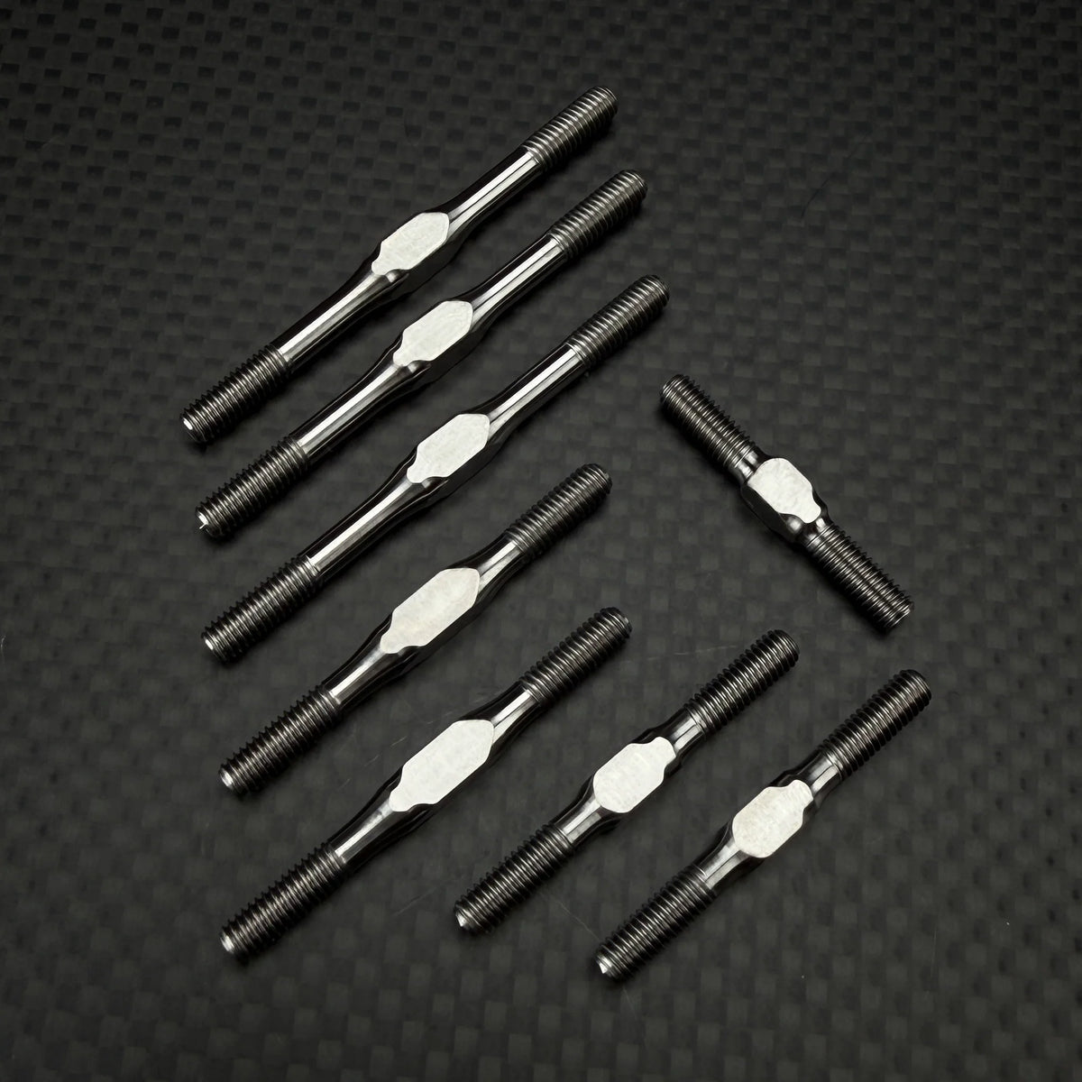 R1WURKS 900327-S (Compatible with RC10®) Titanium Turnbuckle Set, M3.5