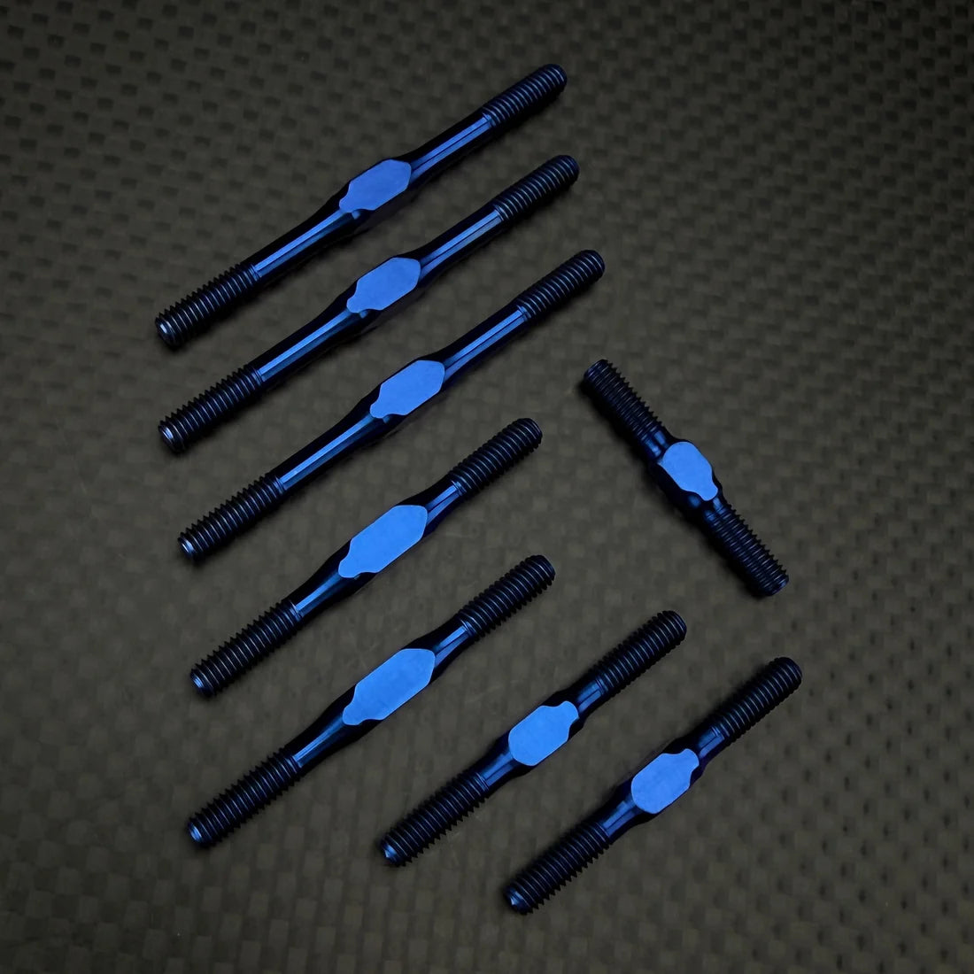 R1WURKS 900327-BL (Compatible with RC10®) Titanium Turnbuckle Set, M3.5