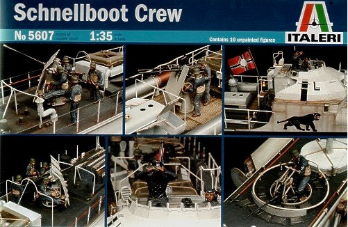 ITALERI 5607 1/35 Schnellboot Boat Crew
