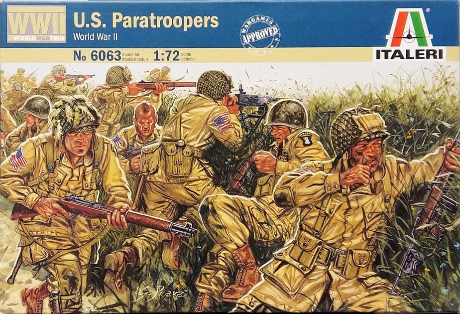 ITALERI 6063 1/72 U.S. WWII Paratroopers
