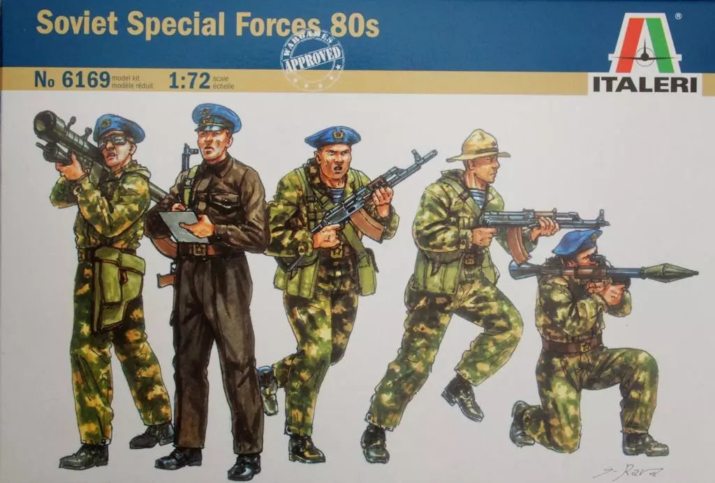 ITALERI 6169 1/72 Russian Para Spetsnaz