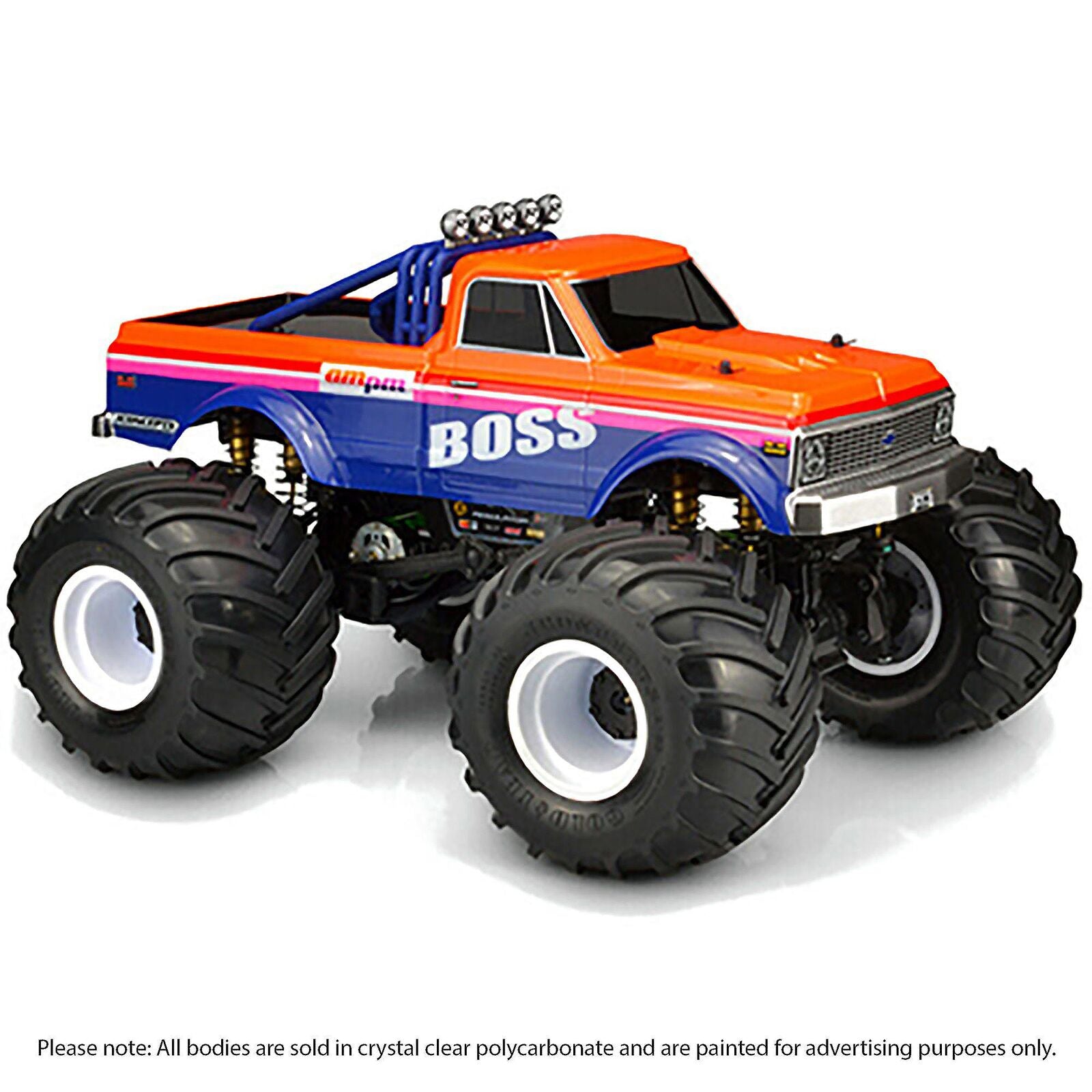 JCONCEPTS 0415 Clear Body, 1970 Chevy C10, 10.5" Wheelbase