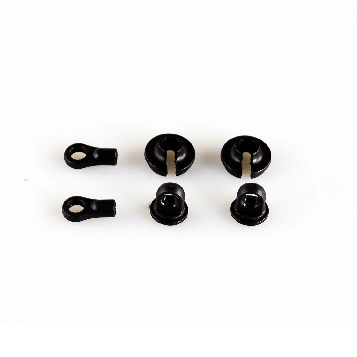 LC RACING L6187 Shock Caps, Spring Cups & Rod End Set