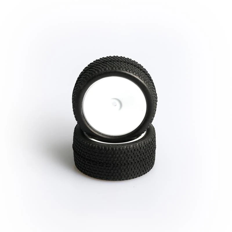 LC RACING L6230 All Terrain Buggy Rear Tires Mounted, 12mm 2pcs