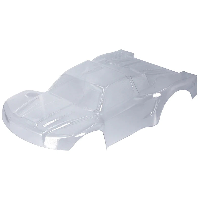 LC RACING L6240 1/14 Polycarbonate Short Course Truck Body (CLEAR with decals)