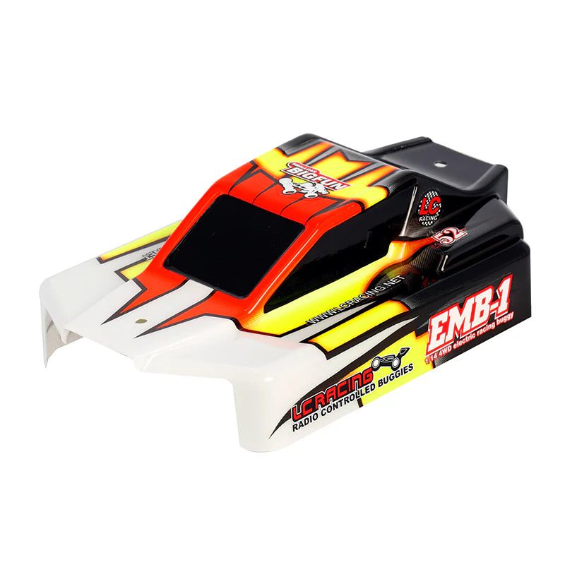LC RACING L6244 1/14 EMB-1 Painted Polycarbonate Buggy Body "2020"