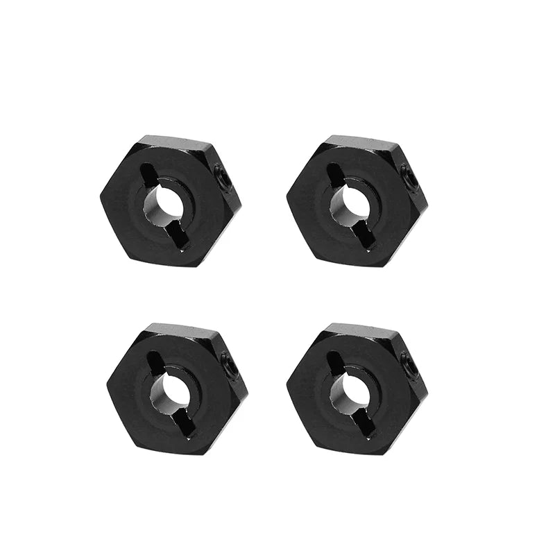 LC RACING L6245 12mm Wheel Hub Hex Aluminum 4pcs (4mm)