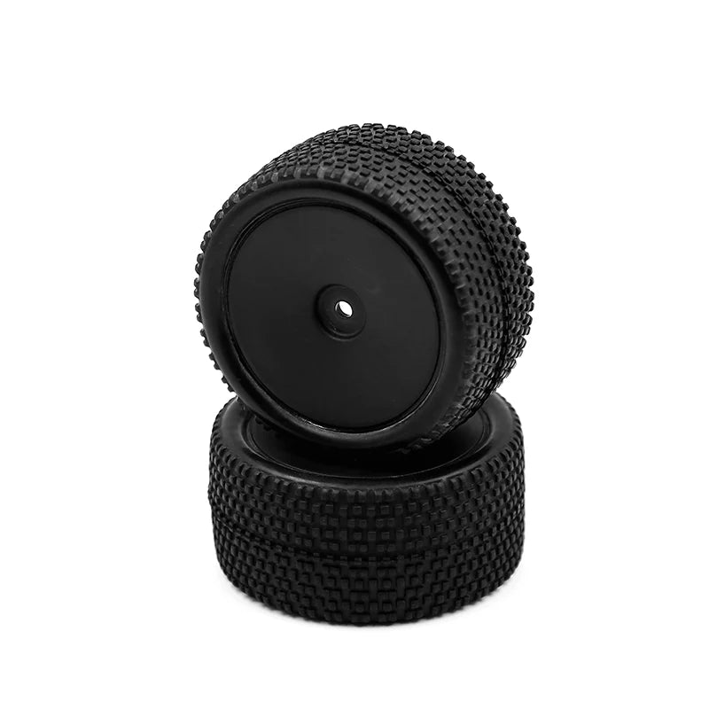 LC RACING L6253 All Terrain Buggy Rear Mounted Black, 12mm 2pcs