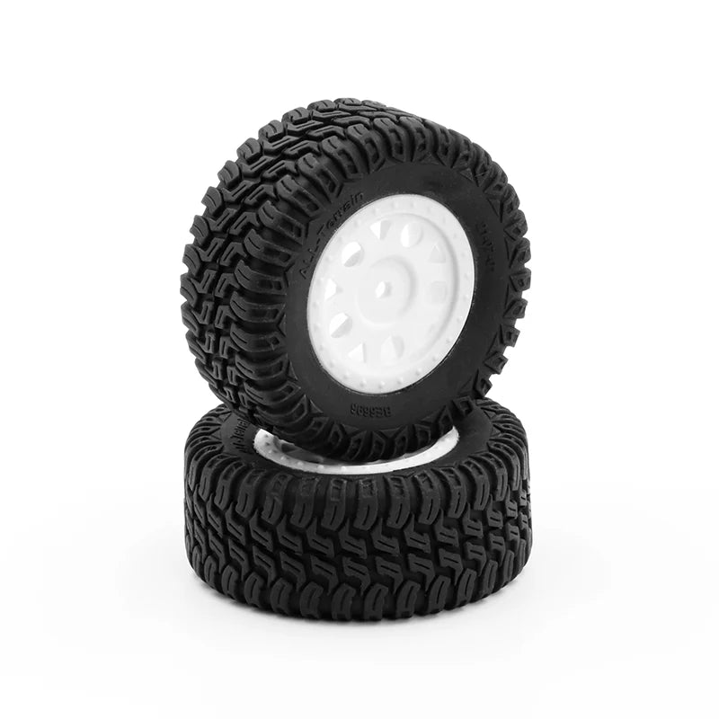 LC RACING L6267 SC Tires Set White 22' 2pcs