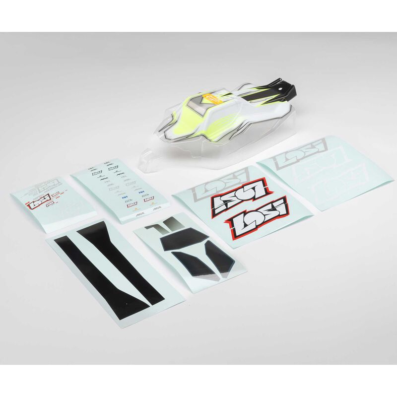 LOSI LOS-1248 Body, Screened: 8XE RTR