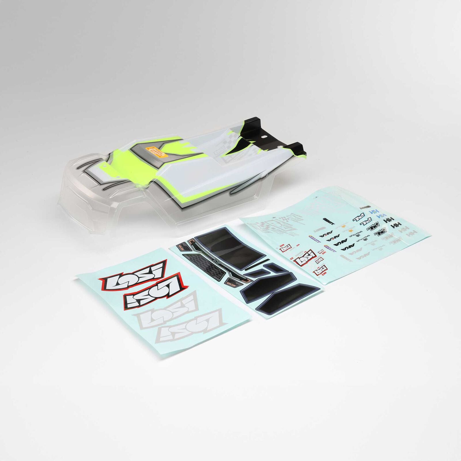 LOSI LOS-1433 Body, Screened: 8XTE RTR