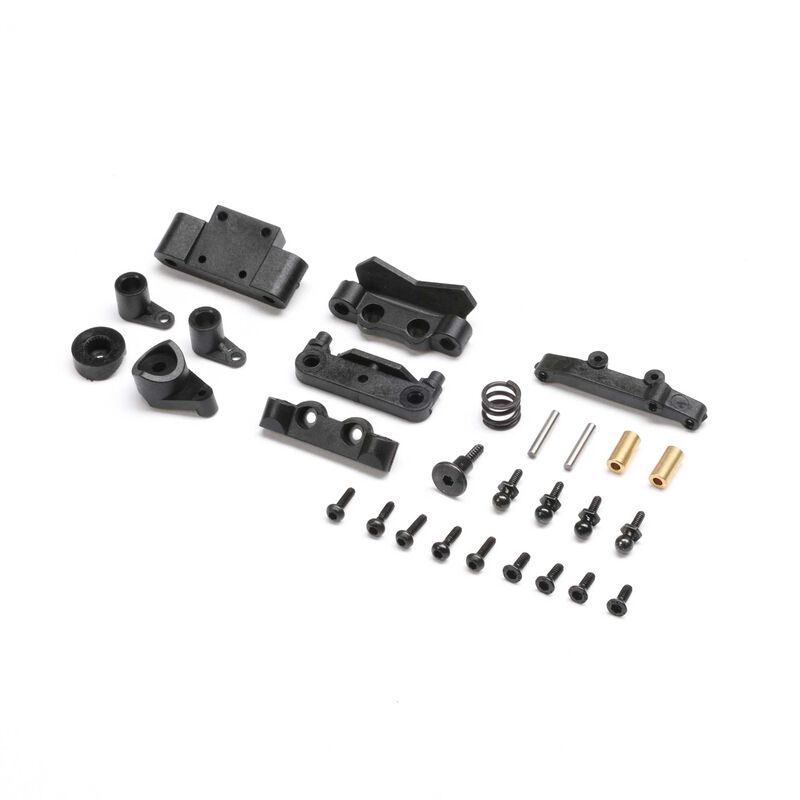LOSI LOS-1761 Bulkhead, Pin Mounts, Steering Rack, Servo Saver: Micro-B/T