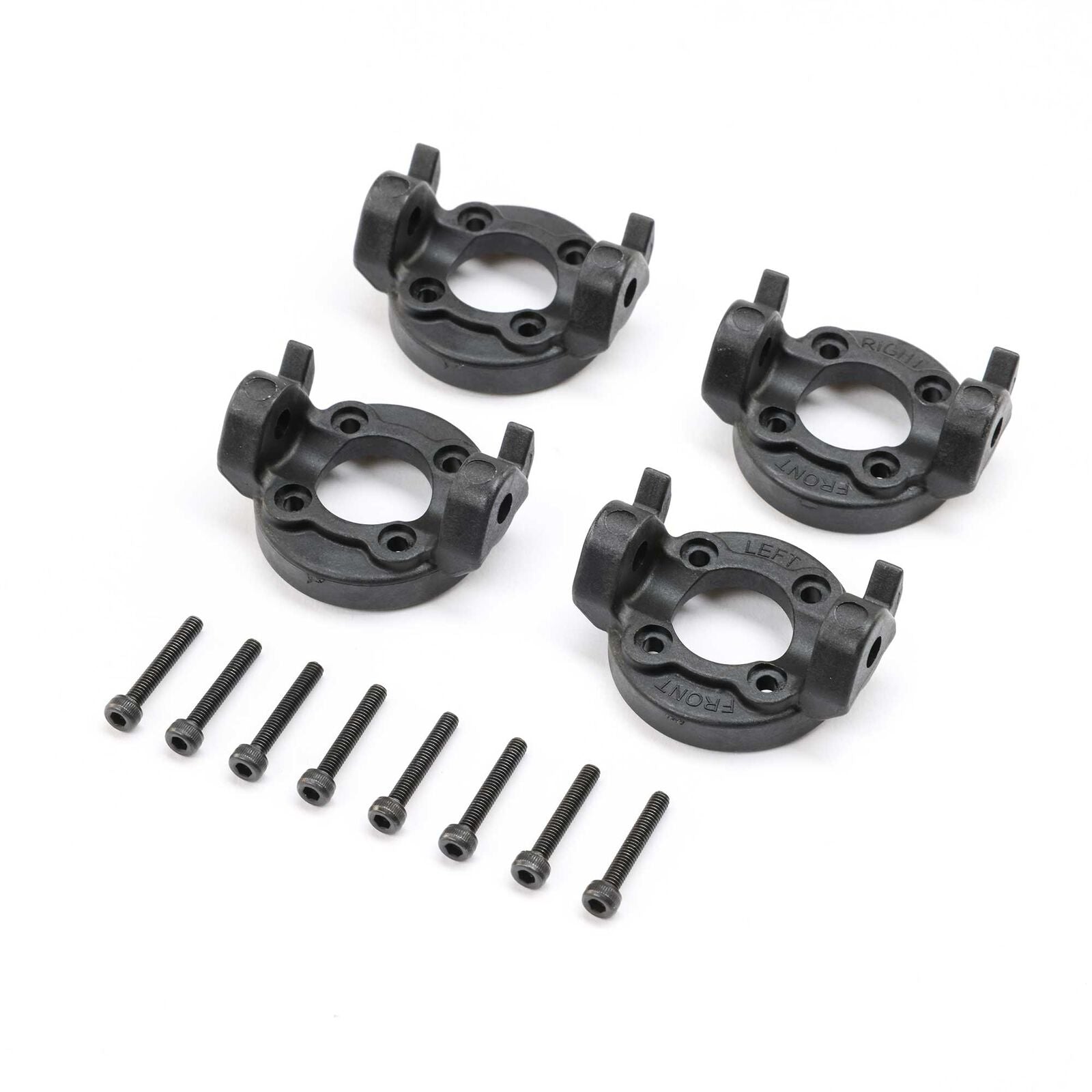 LOSI LOS-1824 Spindle Carrier Set, 0 & 5 Deg (2): LMT 2.0
