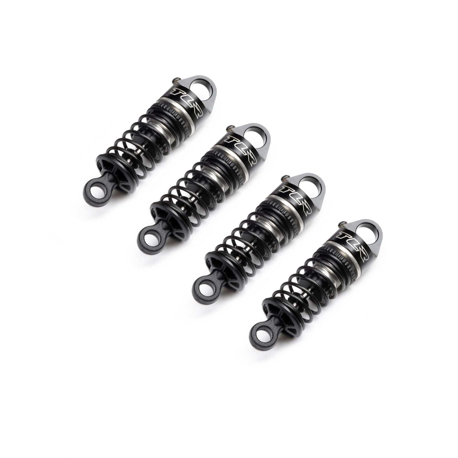 LOSI LOS-1931 Aluminum Shock Set, On-Road, Assembled (4): GROM