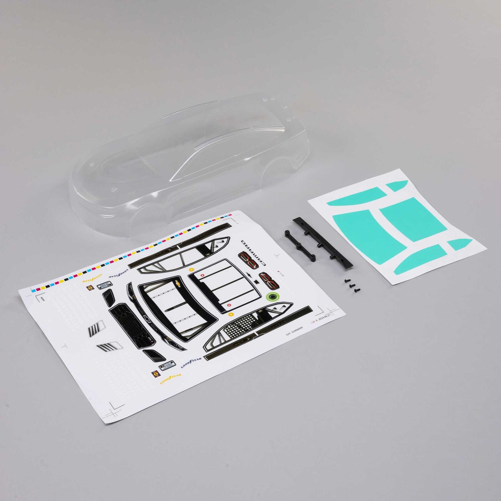 LOSI LOS-1938 Chevy Clear Body: NASCAR