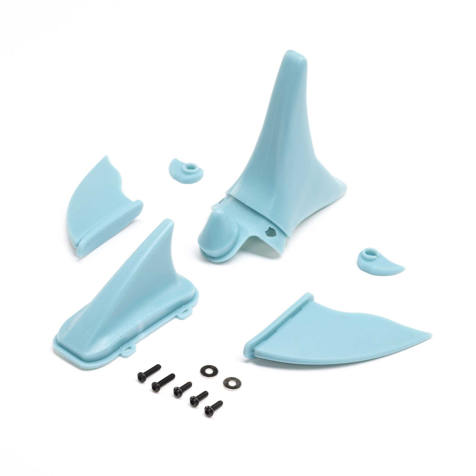 LOSI LOS-2055 Replacement Fin Set, Megalodon: Mini LMT