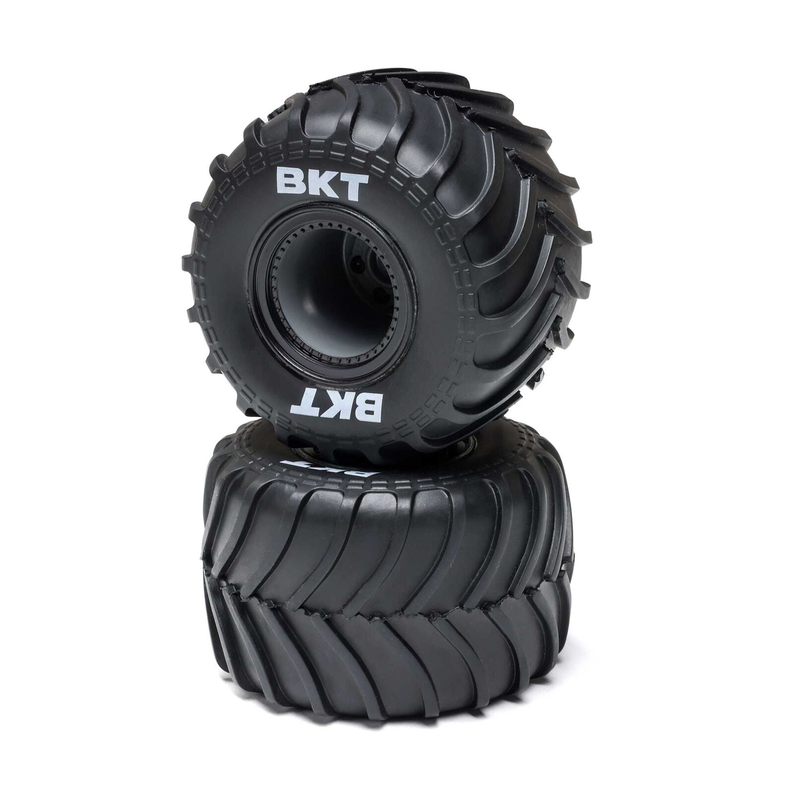 LOSI LOS-2060 MT Tires Black Beadlock Premounted (2): Mini LMT