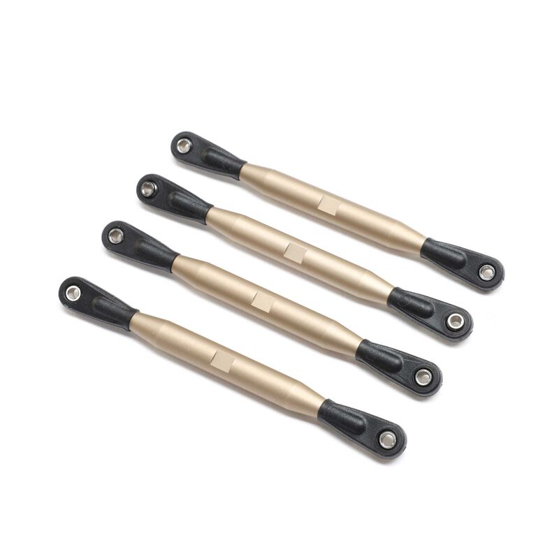 LOSI LOS-2312 Variable Diameter Lower 4-Link Bar Set (4): Mini LMT