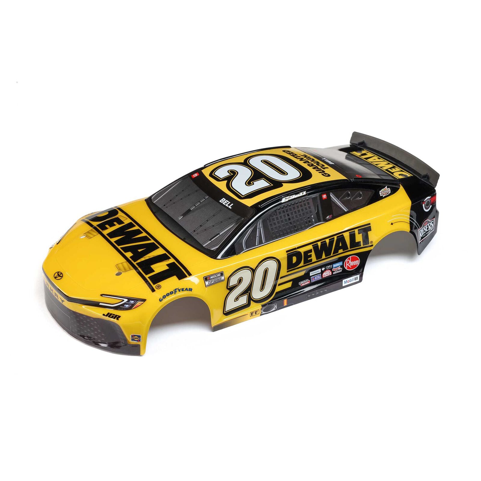 LOSI LOS-2788 Christopher Bell #20 DeWalt 2025 Body: NASCAR GROM
