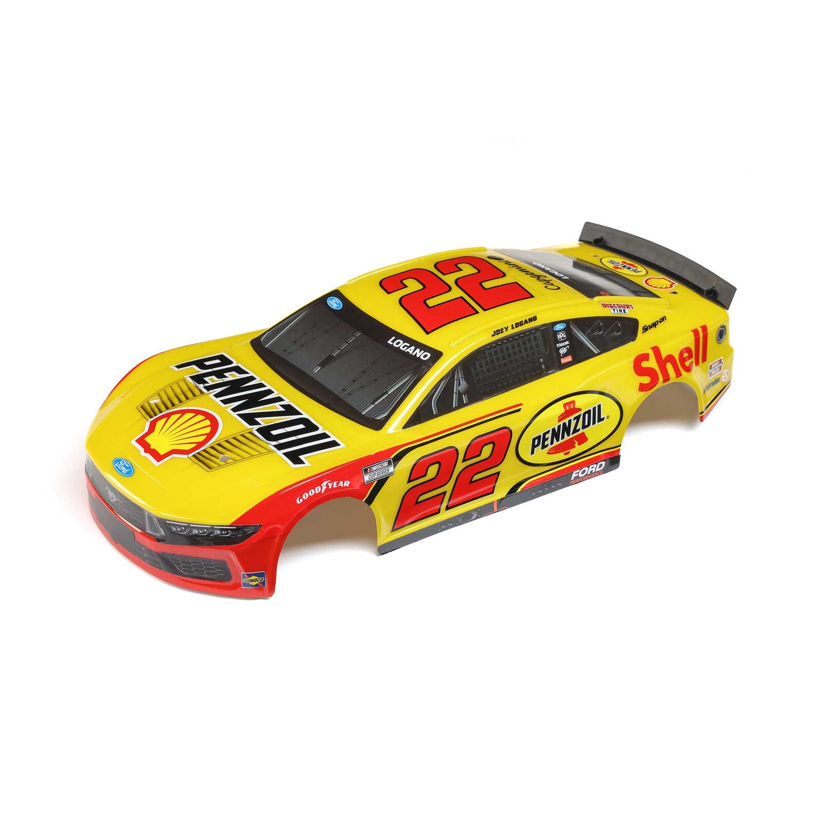 LOSI LOS-2789 Joey Logano #22 Shell 2025 Body: NASCAR GROM