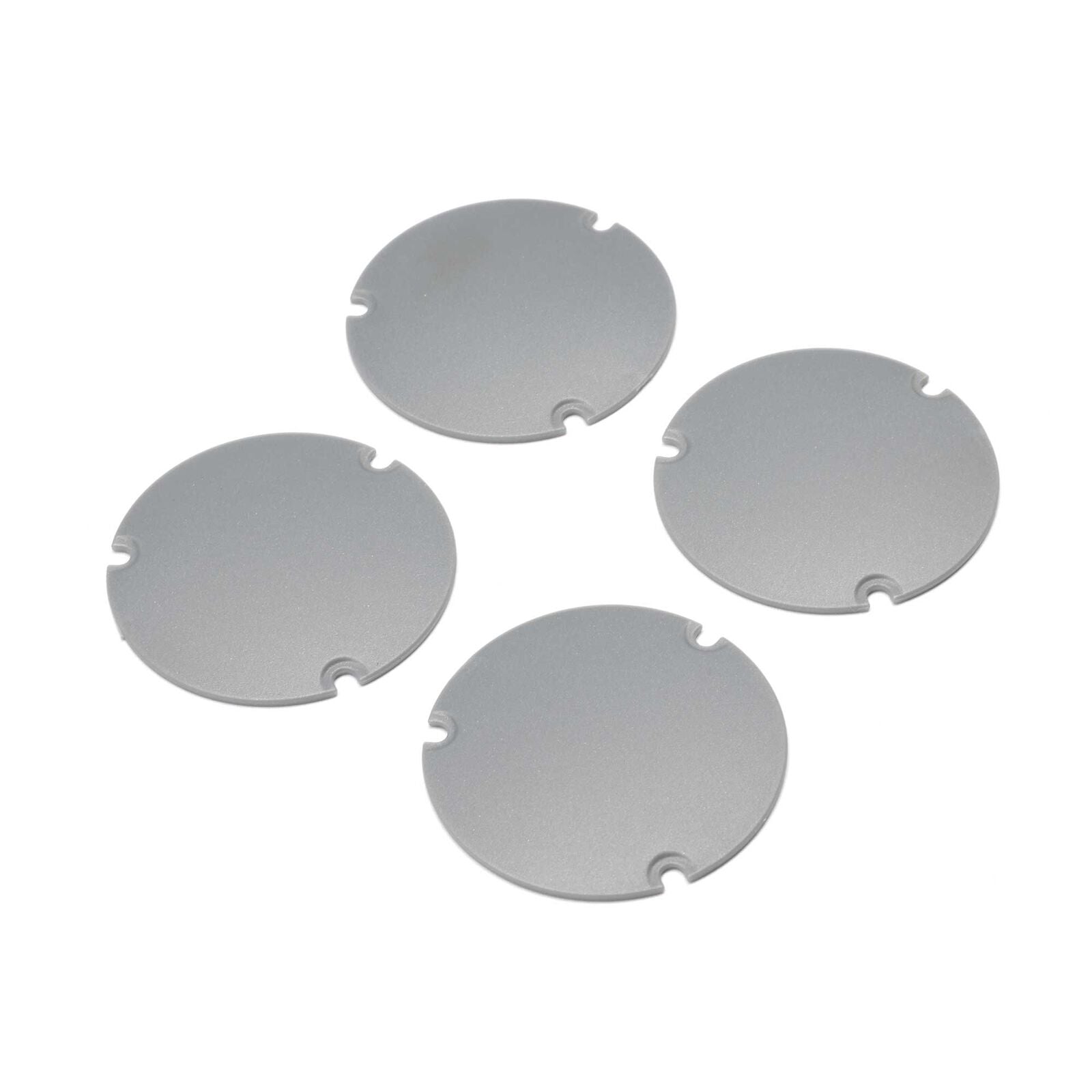 LOSI LOS-2891 Wheel Cover Set, Silver: 22S Sprint