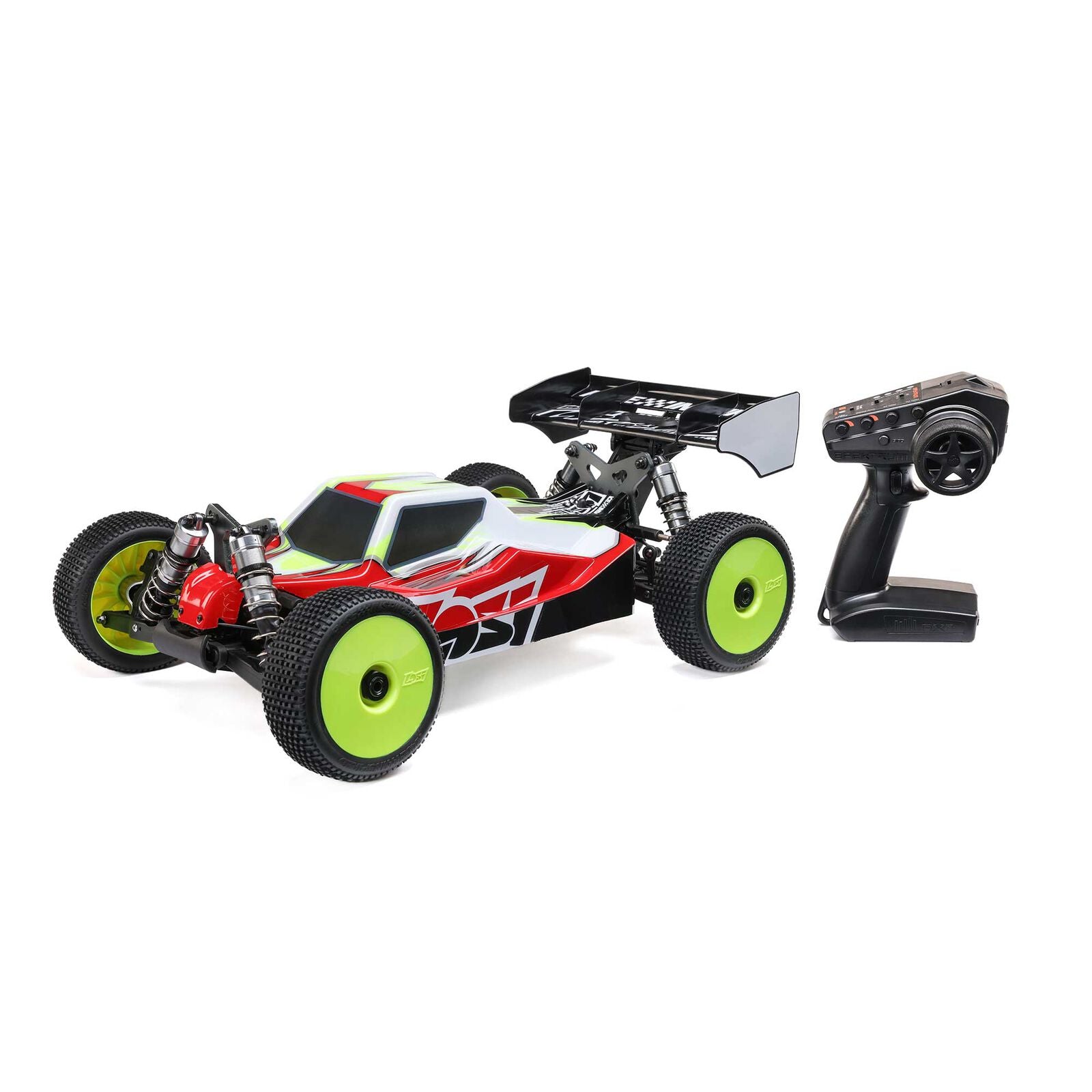LOSI LOS04018 1/8 8IGHT-XE 4S 4X4 RTR Brushless Race Buggy, Clear