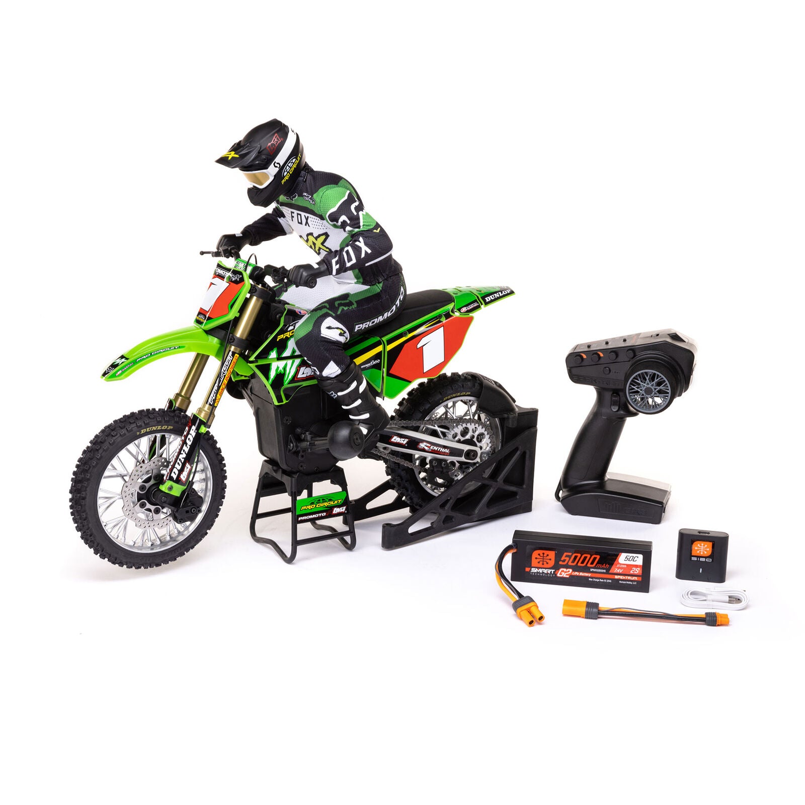LOSI 1/4 Promoto-SM FXR Supermoto Motorcycle RTR