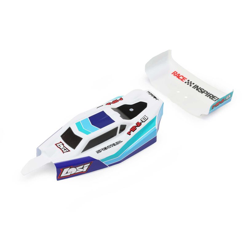 LOSI LOS210025 Body & Wing, Blue: Mini-B, BL