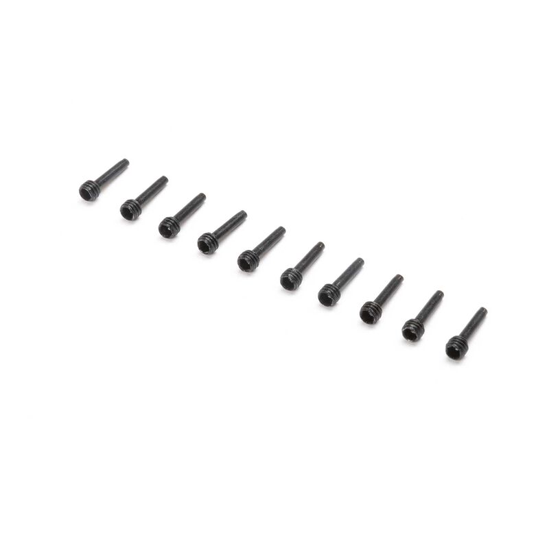LOSI LOS212051 12mm Wheel hex Screwpins (10): Mini LMT