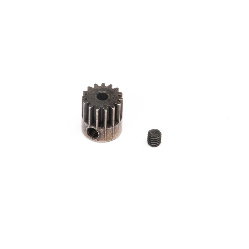 LOSI LOS212053 Pinion Gear, 15T, 0.5M, 2mm Shaft: Mini LMT