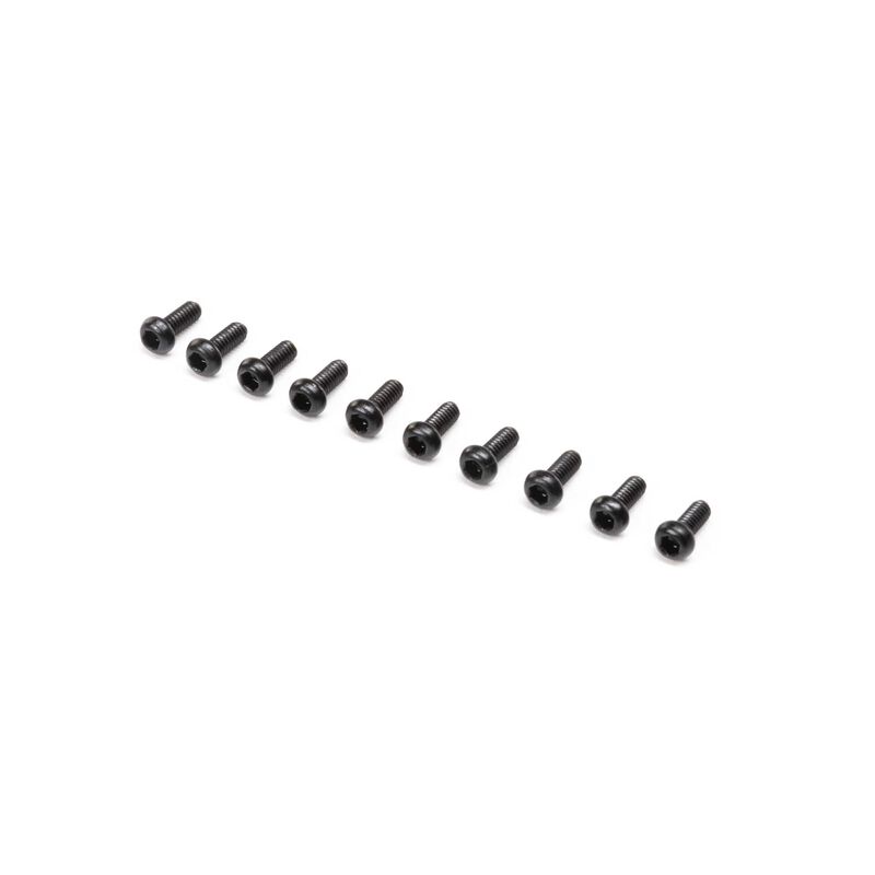 LOSI LOS215004 Button Head Screws, M2x5mm (10)